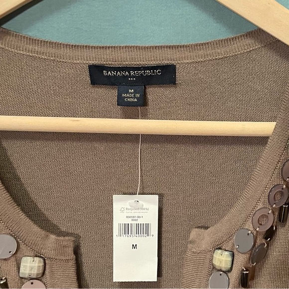 Banana Republic Half Cardigan, NWT Womens: M - Picture 3 of 3